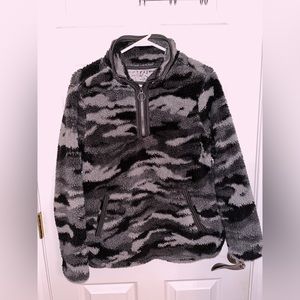 Black and Gray (Small) Fleece Cozy Sherpa